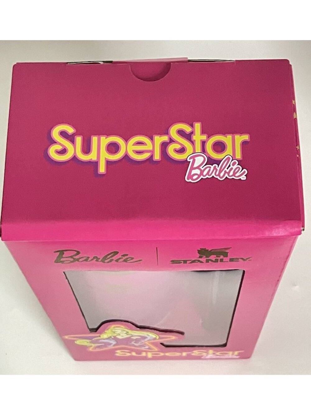 Stanley x Barbie SuperStar 40oz Quencher H20 Tumbler 65th Anniversary NIB 70's - Picture 9 of 9